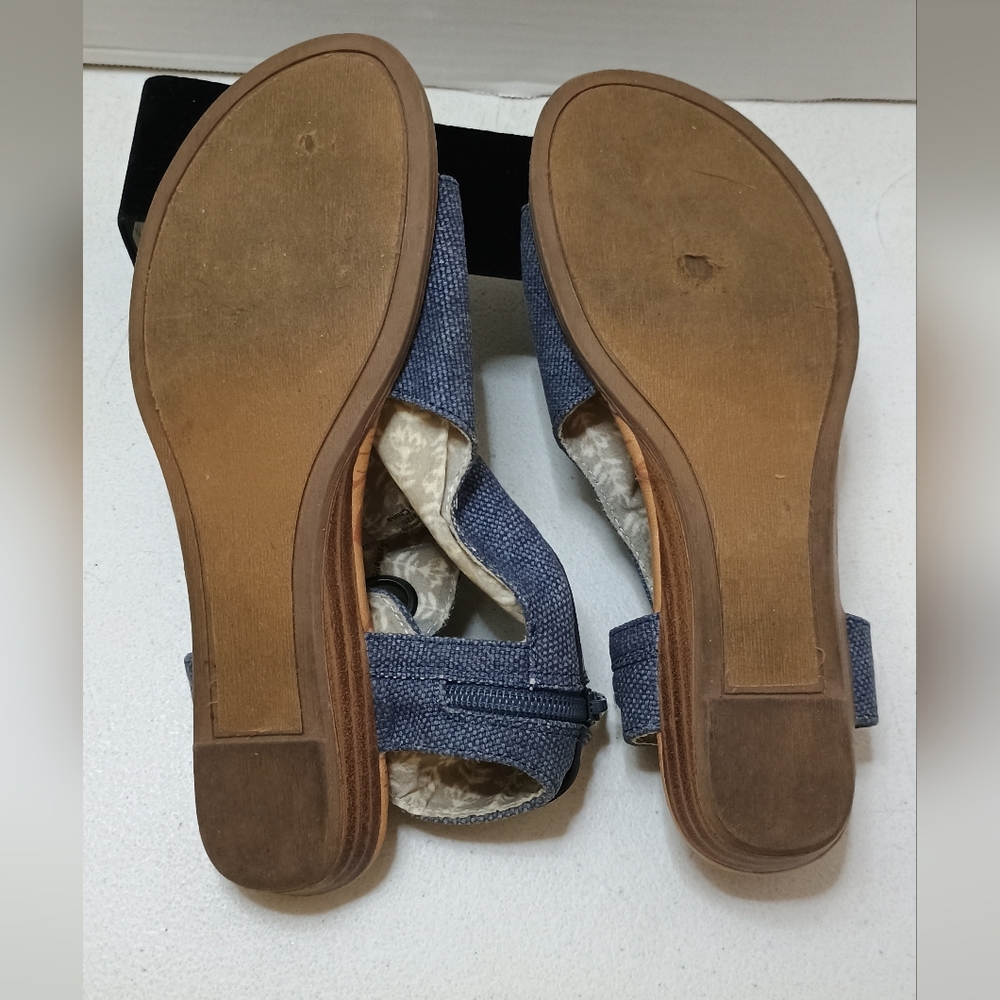 Blow Fish Blue Open-Toe Sandals with Buckle Size 7 - Picture 6 of 6